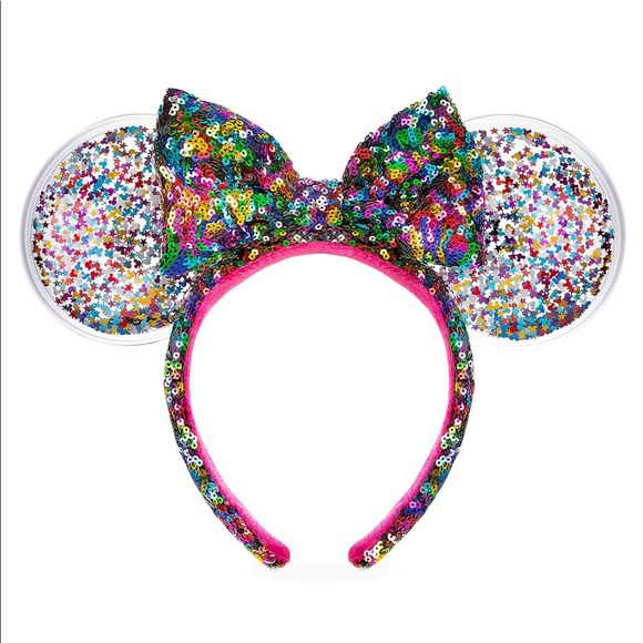 Disney Accessories - Confetti Minnie Ears
